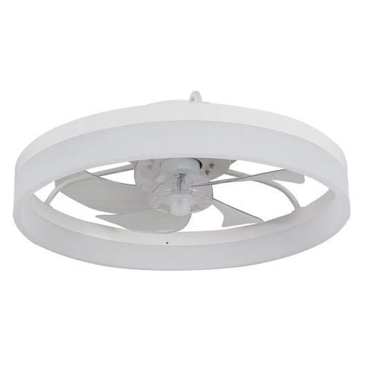 Tron 18" DC LED Light Fan White