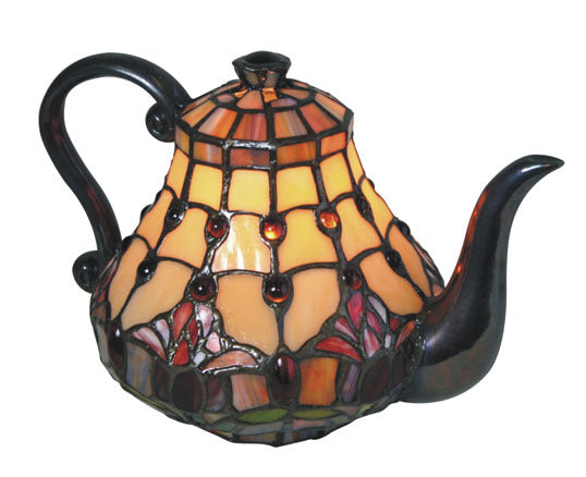 Tulip Teapot Art Deco Table Lamp