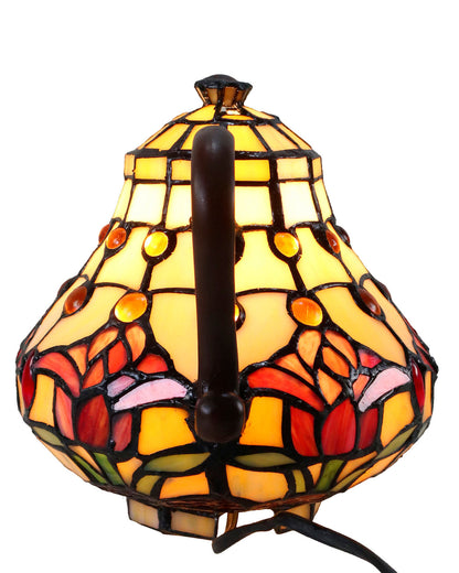 Tulip Teapot Art Deco Table Lamp
