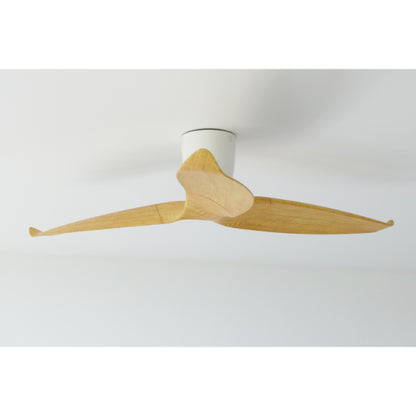 Aeratron AE3+ 60" DC Ceiling Fan White with Light Woodgrain
