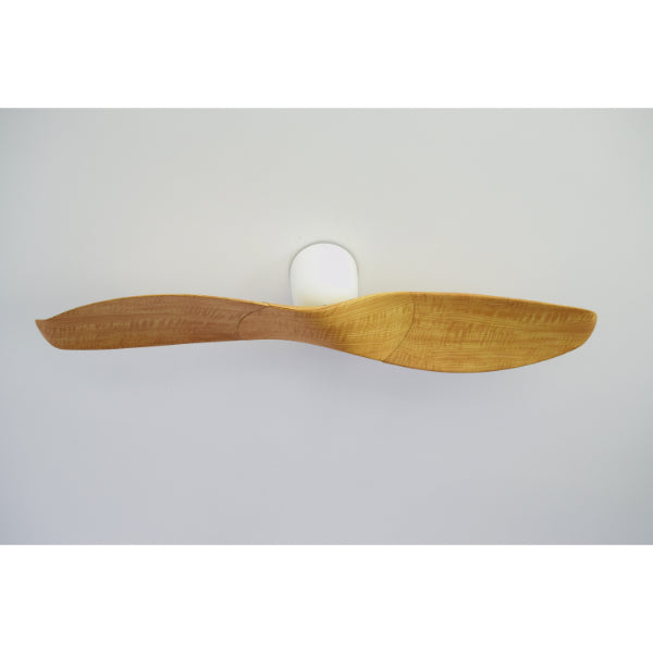 Aeratron AE2+ 50" DC Ceiling Fan White with Light Woodgrain