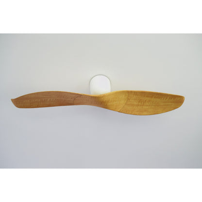 Aeratron AE2+ 50" DC Ceiling Fan White with Light Woodgrain