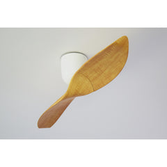 Aeratron AE2+ 50" DC Ceiling Fan White with Light Woodgrain