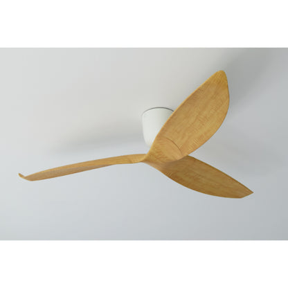Aeratron AE3+ 60" DC Ceiling Fan White with Light Woodgrain