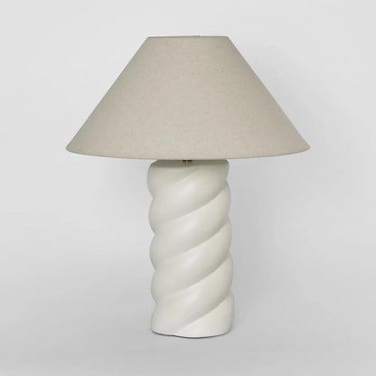 Twist Column Table Lamp