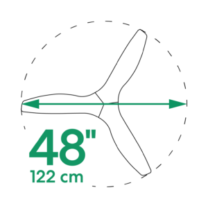 Breeze 48" AC Ceiling Fan