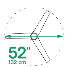 Flow 52" DC Ceiling Fan