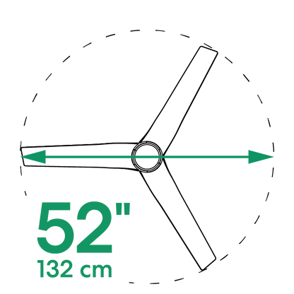 Flow 52" DC Ceiling Fan