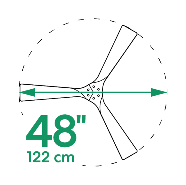 Gaia 48" DC Ceiling Fan Natural