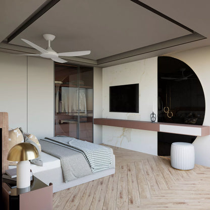 Vanga 52" Smart DC Ceiling Fan with LED Light and Remote Control
