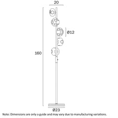 Varlin 5LT Floor Lamp