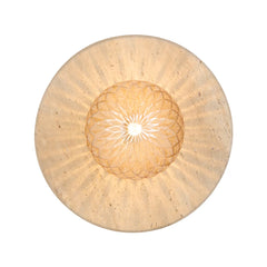 Varon Beige Travertine Wall Light