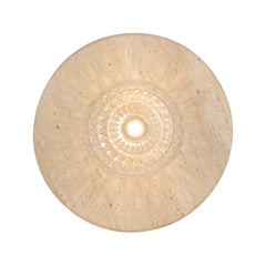 Varon Beige Travertine Wall Light
