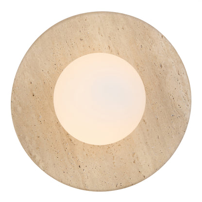 Varon Beige Travertine Wall Light