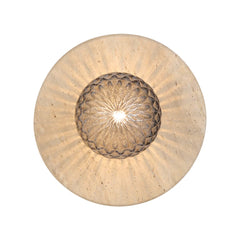 Varon Beige Travertine Wall Light