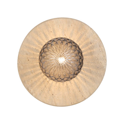 Varon Beige Travertine Wall Light