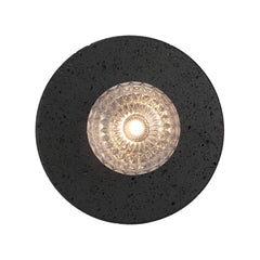 Varon Black Travertine Wall Light