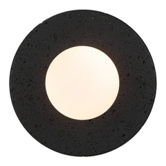 Varon Black Travertine Wall Light