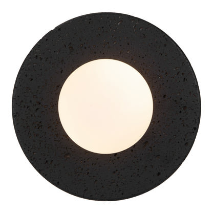 Varon Black Travertine Wall Light