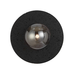Varon Black Travertine Wall Light
