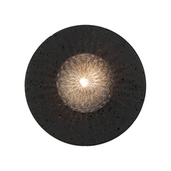 Varon Black Travertine Wall Light