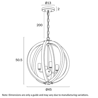 Vestal Round Pendant
