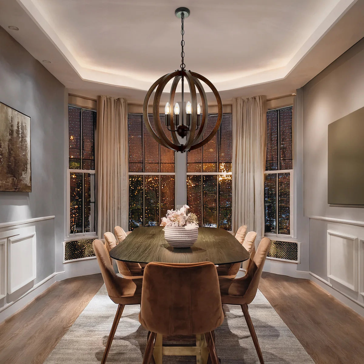 Vestal Round Pendant