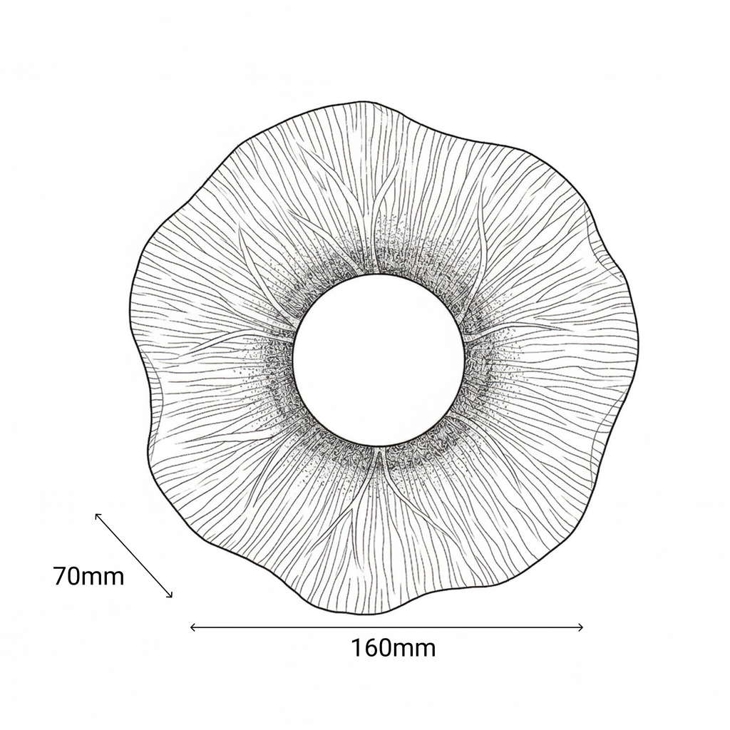 Lotus LED Wall Light