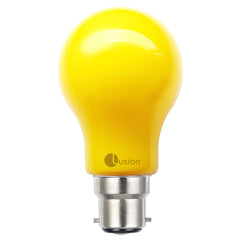 Coloured 3w LED B22 GLS Globe