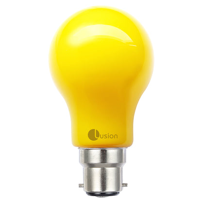 Coloured 3w LED B22 GLS Globe