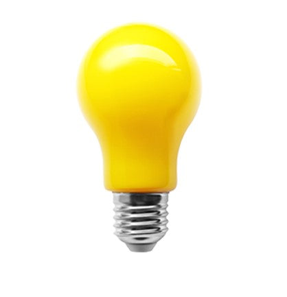Coloured 3w LED E27 GLS Globe