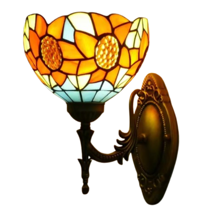Zohar Torchiere Leadlight Wall Light