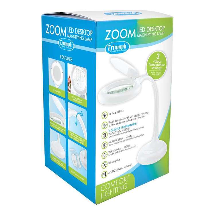 Zoom Magnifying LED Table Lamp