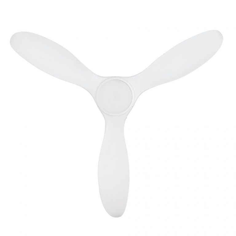 Noosa 52" DC Ceiling Fan with CCT LED Light White Harvey Norman Lighting