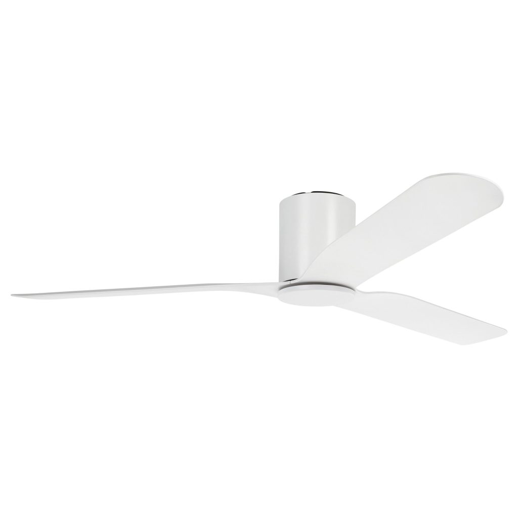 Iluka Hugger 60" DC Ceiling Fan White Harvey Norman Lighting